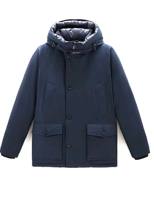 ARCTIC ANORAK WOOLRICH | CFWOOU0771MRUT0001MLB MELTON BLUE